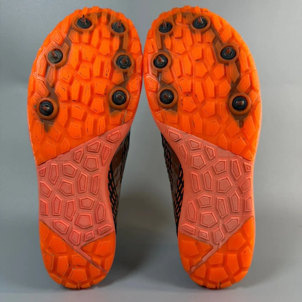 Nike Zoom Rival XC Mens 10 Cross Country Spike Running Trainer Black Orange Shoe